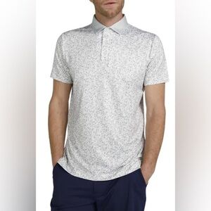 NWT Redvanly Men’s Eaton Performance Polo in Glacier Grey in size XL